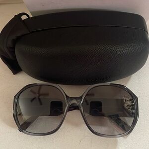 Salvatore Ferragamo brand new black sunglasses